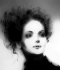 Lillian Bassman In Full Swing: Shalom Harlow in Jean Paul Gaultier, The New York Times Magazine, 1998