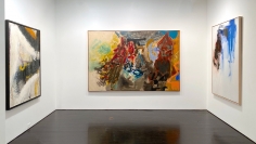 Left to right: Norman Bluhm, Friedel Dzubas, Cleve Gray