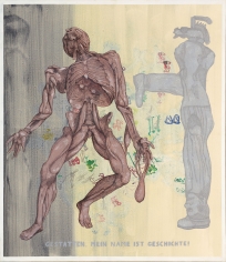 Jörg Immendorff "Gestatten. Mein Name ist Geschichte! (Permit Me, My Name Is History!)", 2005