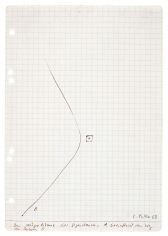 "The magnetism of object A influences the path of person B", 1968