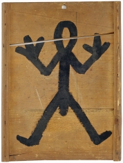 "Untitled", 1967 Dispersion on wood