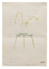 "Fountain, Beer Coaster", 1967-1968