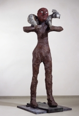 "Shepherd", 1986 Painted bronze, Edition: 6, Cast 6/6