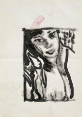 "Untitled", 2014 Ink, pencil on paper