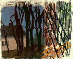 "Landschaft", 1997 Oil on canvas