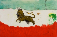 "Lion in Sand", 2012