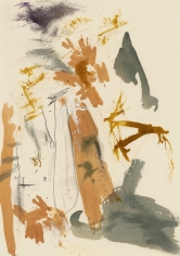 "Untitled", 1989 Gouache, pencil on paper