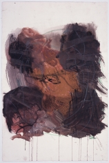 "Untitled", 1991 Oil pastel, gouache on paper