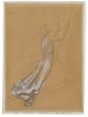 "Muse tenant une lyre (Muse Carrying a Lyre)", ca. 1894-1896