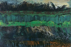"Untitled", 2006 Tempera on canvas