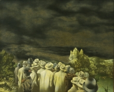 "Expectation", 1935-1936 Oil on canvas