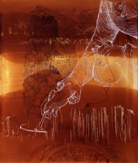"Untitled", 2001-2006 Artificial resin on polyester fiber