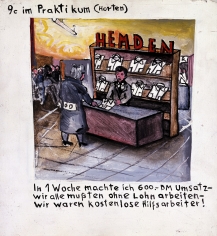 "Class 9 C on Job Training (Horten Department Store)", 1971