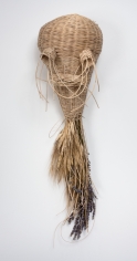 Enrico David "Untitled (wheat, willow, lavender head)", 2011