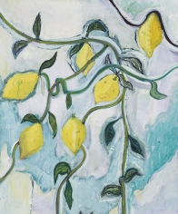 "Lemons", 1989 Oil on canvas