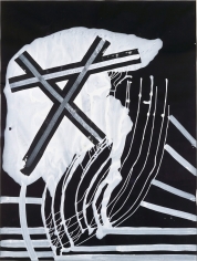 "Untitled", 2000 Mixed media on prepared paper