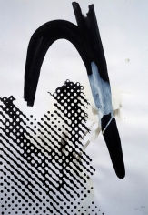 "Untitled", 2002 Mixed media on paper