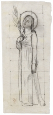 "Étude pour Sainte Solange (Study for Saint Solange)", 1878