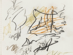 "Untitled", 1999 Colored pencil, pen on paper