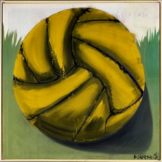 "Fussball", 1966 Distemper on canvas