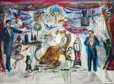 "The Illusionist (Lens Painting)", 2007
