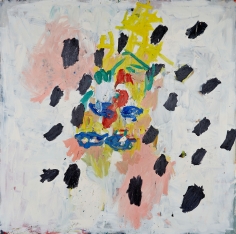 "Nest", 1990 Oil on canvas