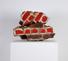 "Etude d'un mur (Deux tas de briques)", 1966