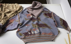 "Untitled", 2014 Wool jumper, unique