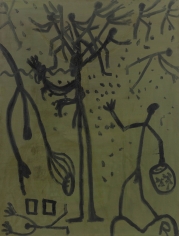 "Untitled", 1966 Oil on canvas