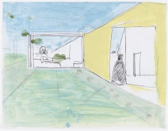 "Study for 'Lion in the Road'", 2015