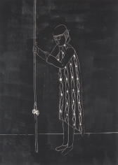 'Self-Portrait in Response to Lack of Adequate Equipment (night version)', 2004