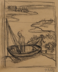 "Étude pour Le Pauvre Pêcheur (Study for The Poor Fisherman)", 1881