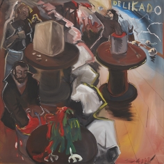 "Delikado", 1978 Acrylic on canvas