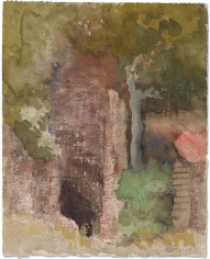 "Ruines dans une forêt (Ruins in a Forest)", ca. 1870-1890
