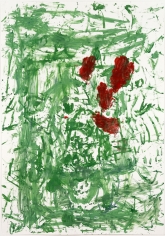 "Untitled", 1992 Gouache on paper