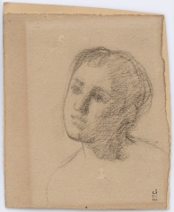 "Tête de femme (Woman’s head)", ca. 1875-1880