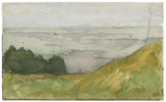 "La mer vue de la falaise (The Sea Seen from the Cliff)", ca. 1870-1890