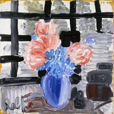 A.R. Penck "Pfingstrosen", 1974