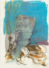 "Untitled", 1984 Pencil, pastel, gouache on paper