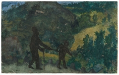 "Homme aveugle et enfant (Blind Man and Child)", ca. 1850-1855