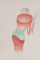 "Self-Portrait", 2012 Acrylic and graphite on canvas