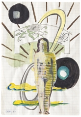 "Untitled", 1967 Gouache on paper