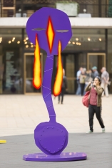 "MUSHMIND", 2013 Painted aluminum