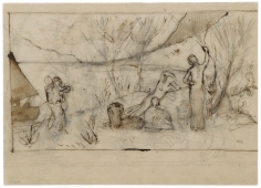 "Étude pour Doux Pays (Study for Pleasant Land)", 1882