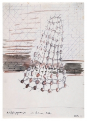"Potato Pyramid in Zwriner’s Cellar", 1969