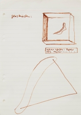 "Glass Cubes. Higher Powers: Paper Made from Paper…", ca. 1968