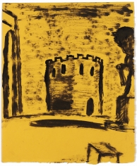 "Untitled", 1984 Oil on paper