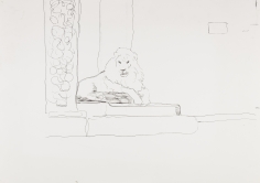 "Study for 'Lion in the Road'", 2015, 2015