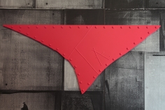 "Mivkill", 2012 Painted aluminum