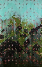 "Beaded Curtain (Red Apples)", 2010